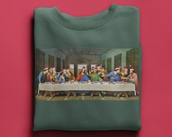 Last Supper Christmas Jumper - Unisex | Ugly Christmas Jumper | Christmas Party | Rude Christmas | Christmas Outfit | Funny Jumper