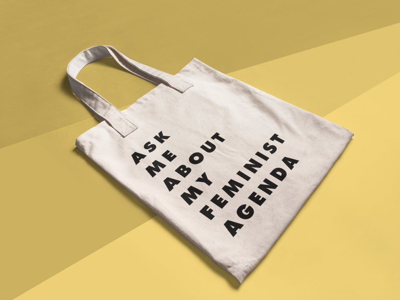 Feminist Agenda Tote Bag