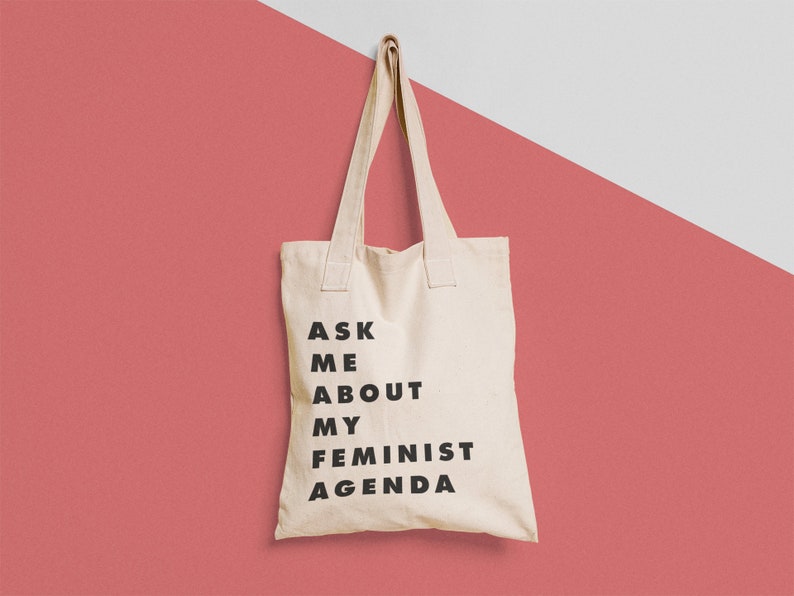 Feminist Agenda Tote Bag
