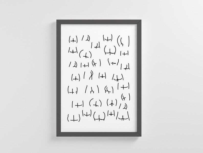 Framed Butts Wall Art | Butt Art Print | Bum Poster | Ass Painting Digital | Funny Bathroom Art | Body Positive 