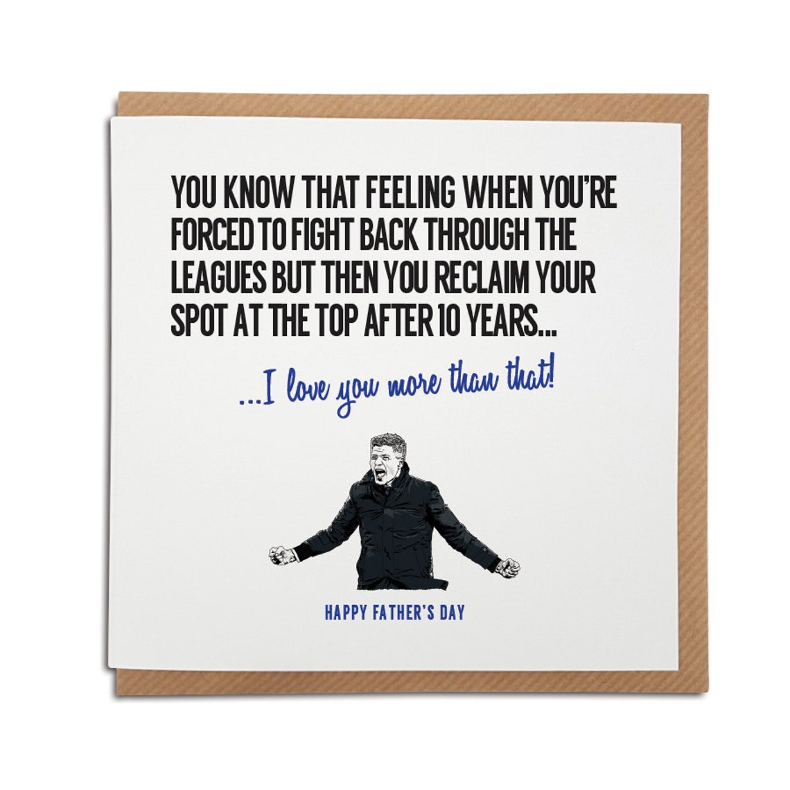 Glasgow Rangers League Champions. Football Greetings Card Etsy