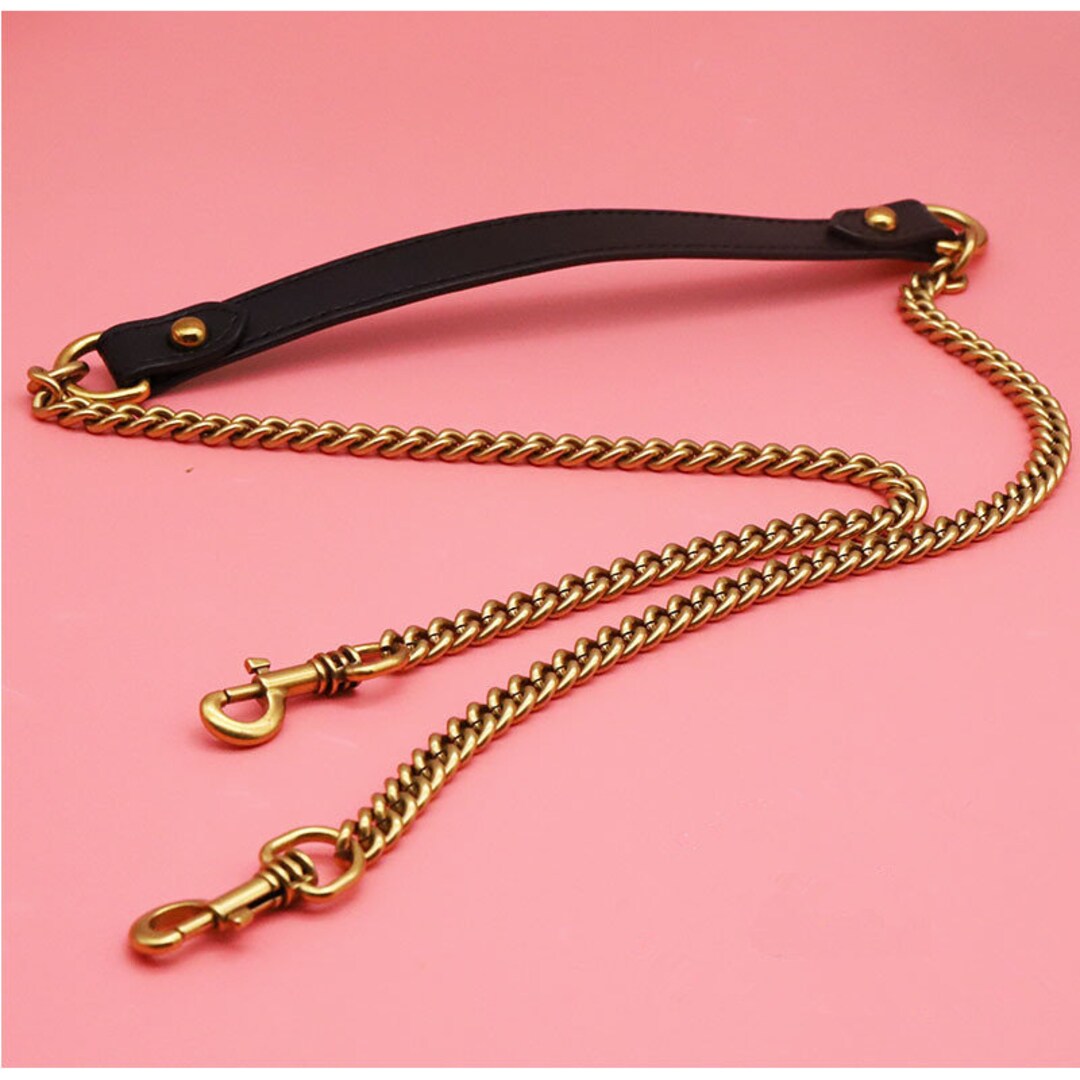 6 Color, 2cm PU Leather Crossbody Purse Chain Strap, Shoulder Handbag