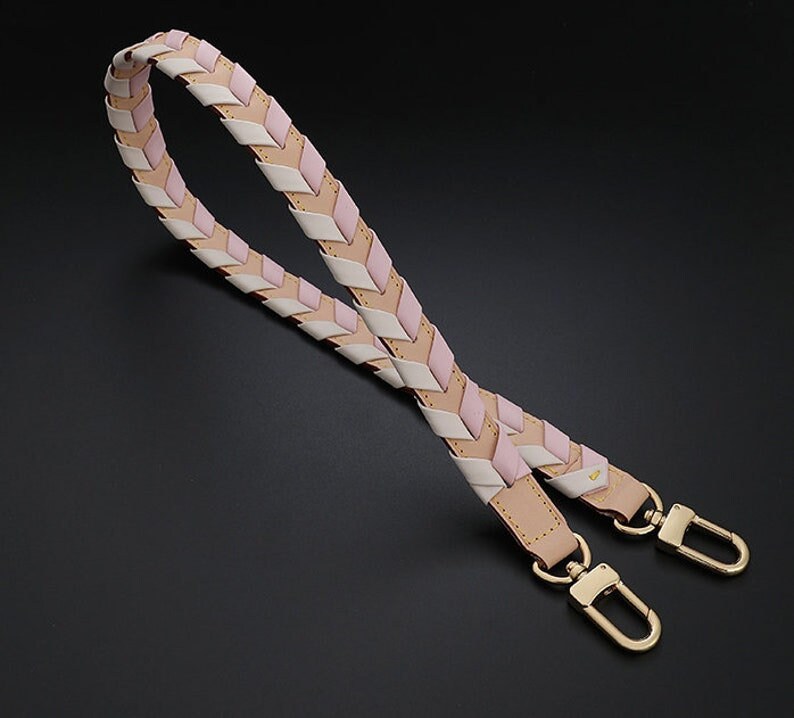 2.2cm Full Grain Braided Leather Purse Strap Shoulder Handbag Etsy