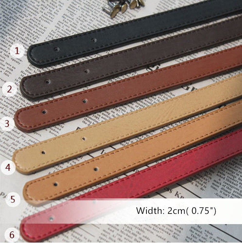 DIY Wide Studded Rivet Handbag Strap Replacement Leather Shoulder Bag Belts  90cm