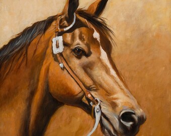 Blaze -- Canvas Giclee' Print by Victor Blakey