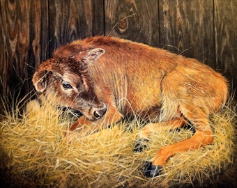 Nap Time -- Canvas Giclee' Print by Victor Blakey