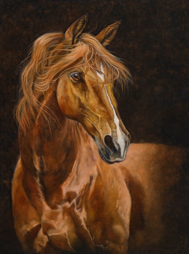 Cinnamon Canvas Giclee' Print by Victor Blakey image 1