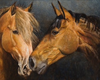 Love At First Sight -- Canvas Giclee' Print by Victor Blakey