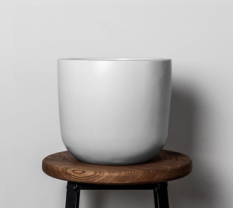 Extra Large Plant Pots & Planters / Grey Planter / Fibreclay / Etsy UK