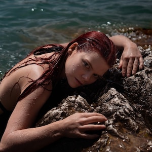 Signierter Druck &#39;Washed Ashore&#39; Gothic, Dark, Fantasy
