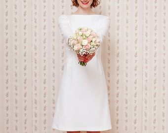 Martine wedding dress cream white