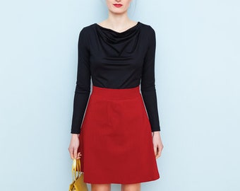 A-lines skirt amalie Carmine Red