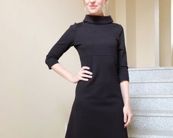Romanite jersey dress Audrey II black