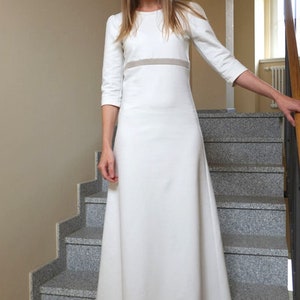 Wedding dress Melia cream-white-ecru image 2