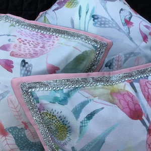 Fresh Floral Cushion Cover
