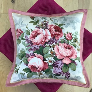 Superior Sanderson Zephyr print cushion or pillow cover