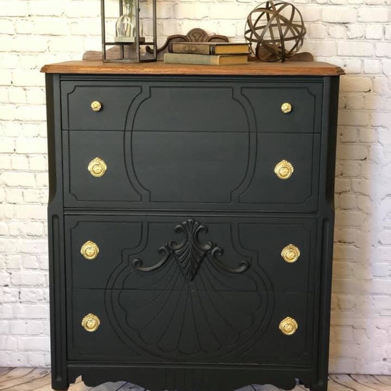 black dresser bedroom set Amazon.com: HUANLEGO for with 6 Drawers, Modern Selena Gomez and Benny silhouette:night out SIZE:1