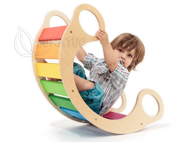 rainbow rocker toy