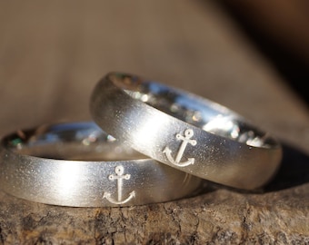 Partner rings “firmly anchored” silver