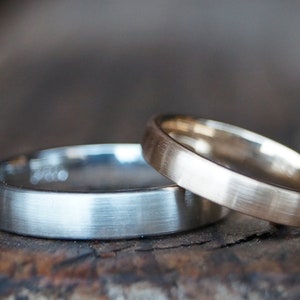 Wedding rings Do you want rose gold and white gold 333/ image 1