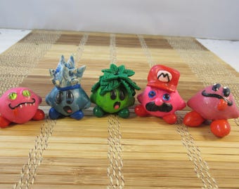 Kirby handgjorda variationsminifigurer