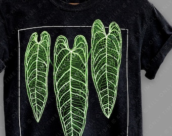 May include: Black t-shirt with a graphic of three green leaves with a white outline. The text "KILL ONLY TIME" is printed on the bottom of the shirt.