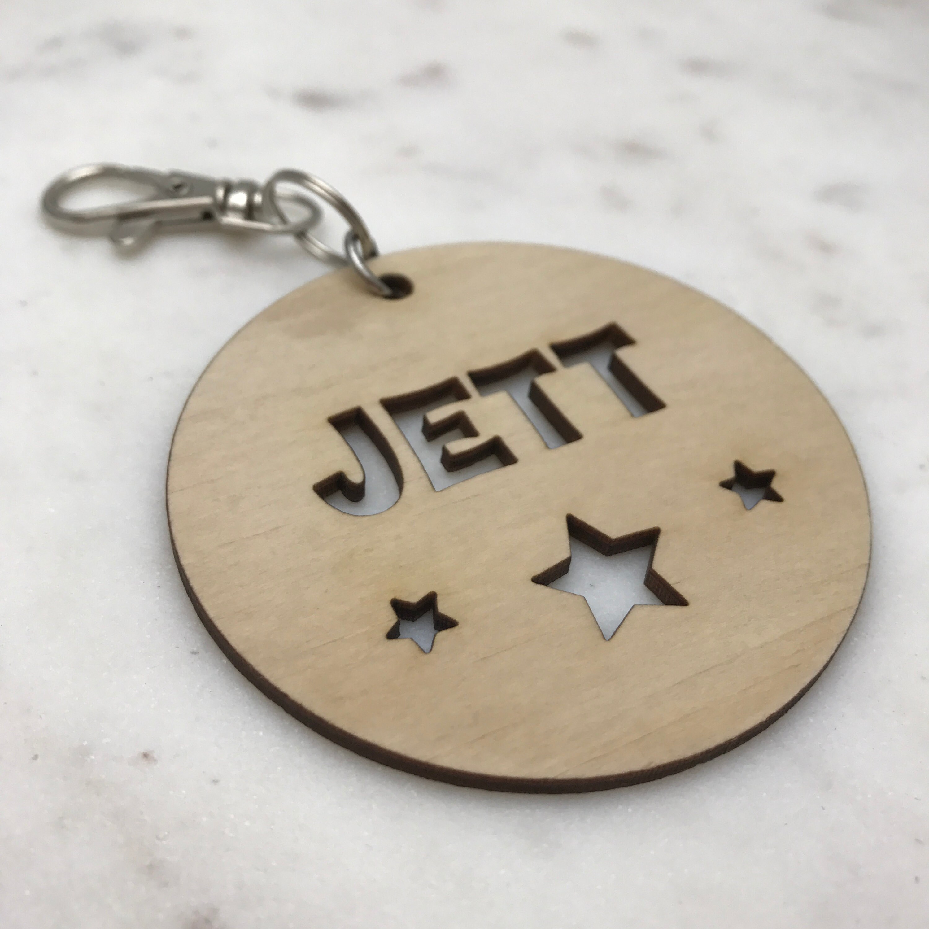 Custom Made Laser Cut Wooden Bag Tag Keyring. Personalised Etsy Australia