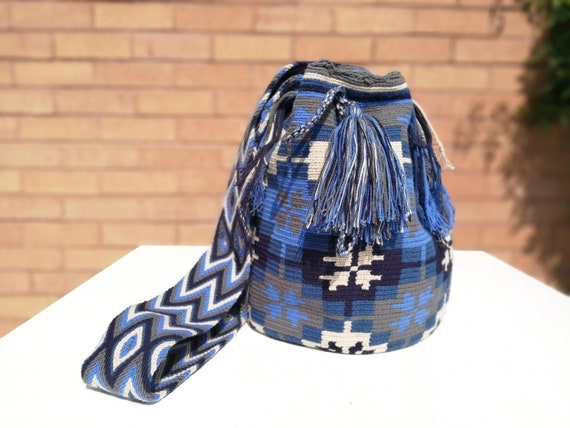 Originales Bolsos Artesanales de Ganchillo Mochilas Wayuu | Etsy México