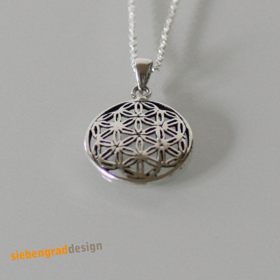 Anhänger Blume Des Lebens Silber - Yucca Online Shop