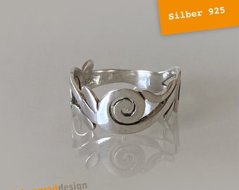 Filigraner Silber Ring - K09 - Silber 925 - kleine Größen