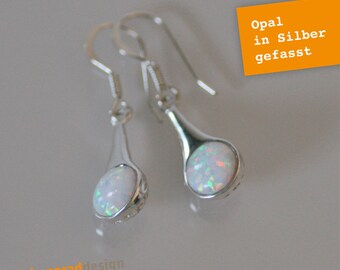 Kindertag Ohrringe Sterne Silber 925 Sterling Silber Opal Ohrringe Knorpel Ohrringe für Frauen Stern Ohrringe Silber Mädchen