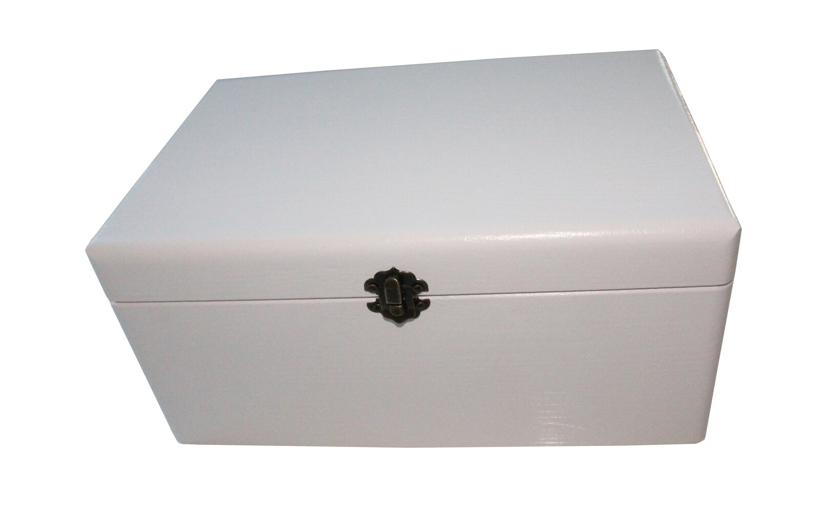 Caja de madera blanca 30x22x14cm S caja de Etsy