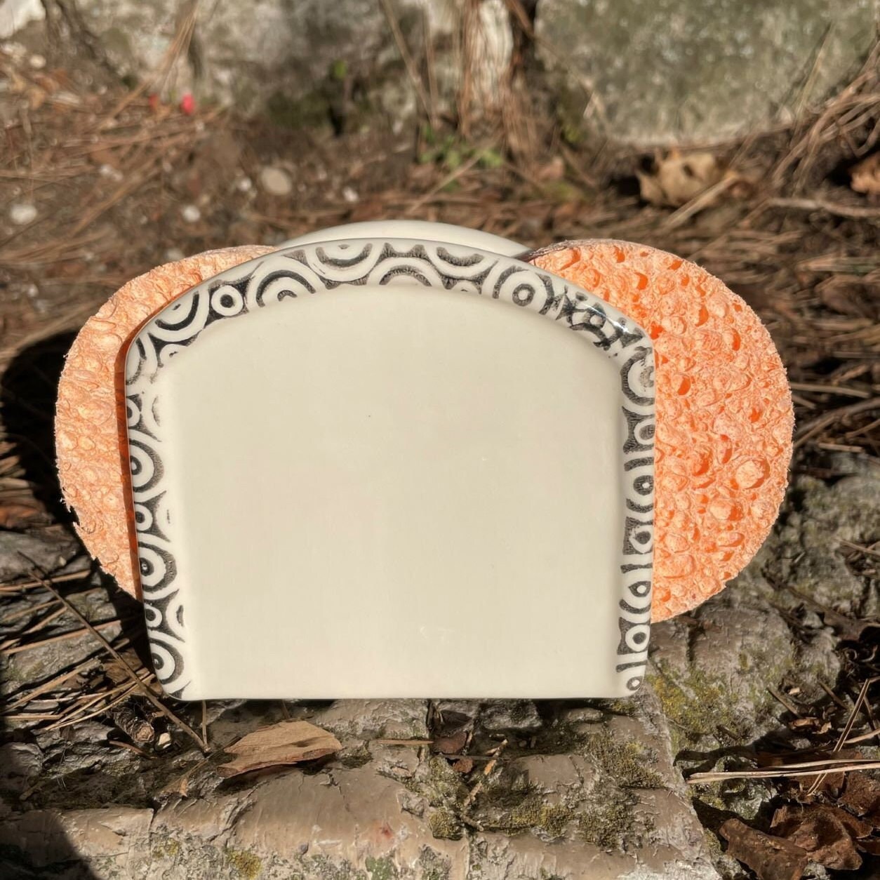 Porte Eponge en Ceramique