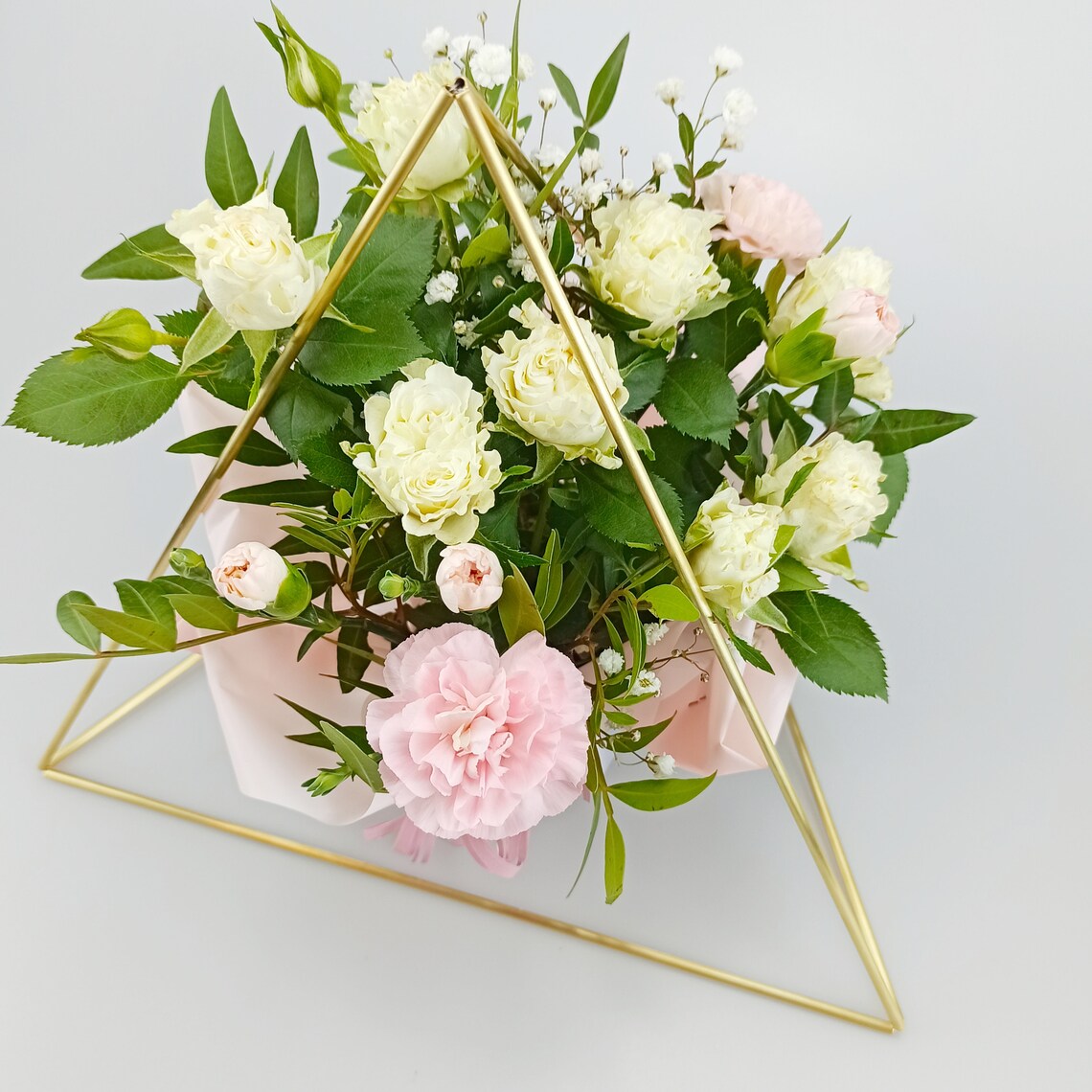 Pyramid Wedding Centerpiece Geometric Table Decor Table Etsy