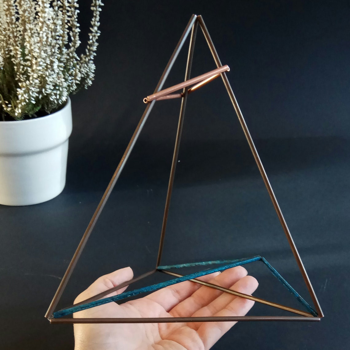 Abstact mountain sculpture Coffee table centerpiece Etsy