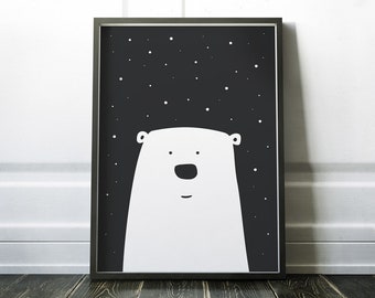 Eisbär Toni \\ Artprint