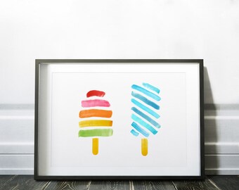 icecream for two \\ Artprint