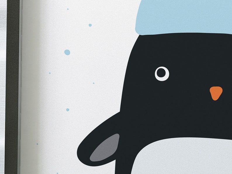 Pinguin Peppi Artprint Bild 2