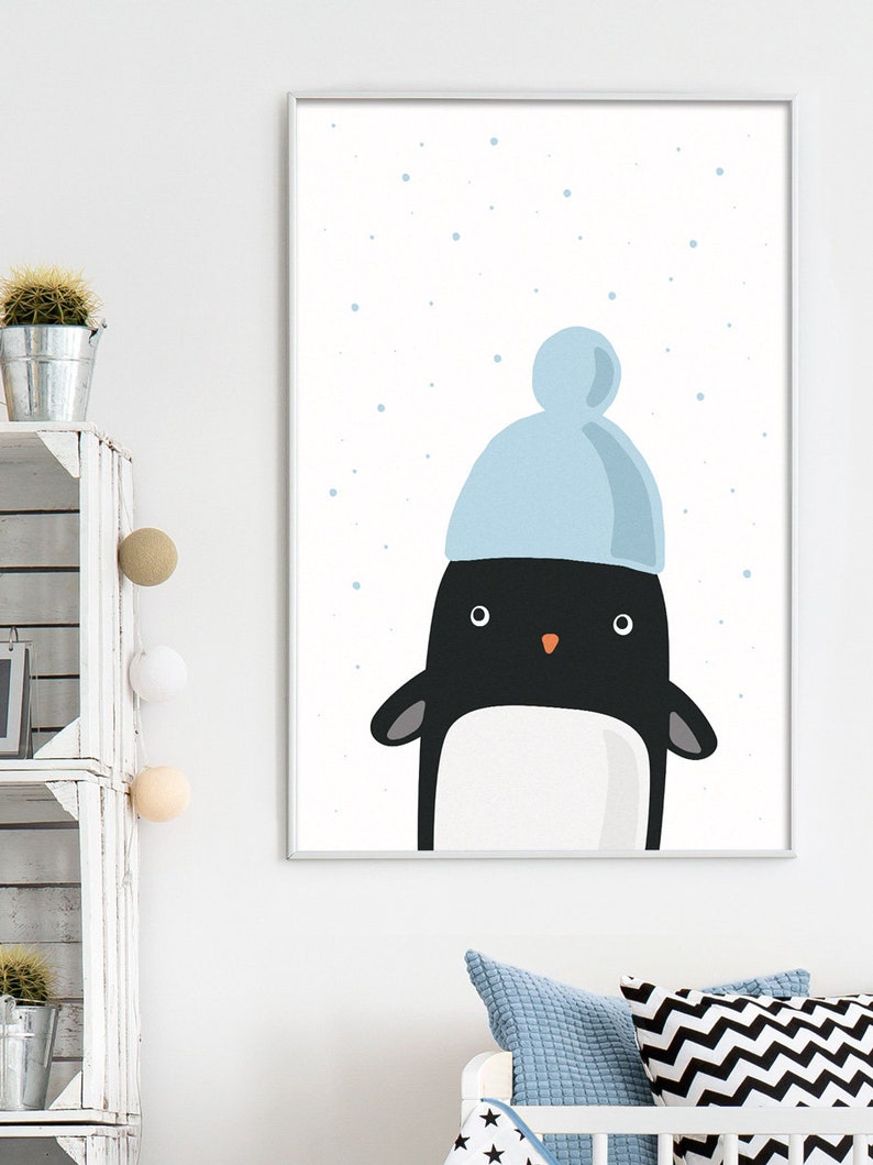 Pinguin Peppi Artprint Bild 3