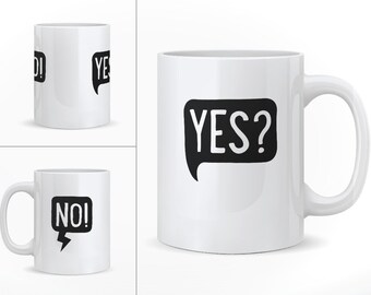 yes? №! • Mug 0.3l