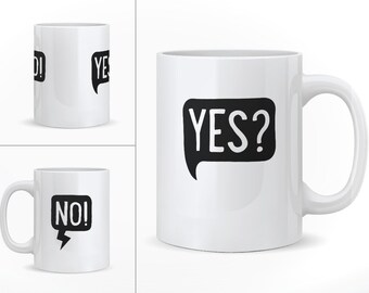 yes? no! \\ Becher 0,3l