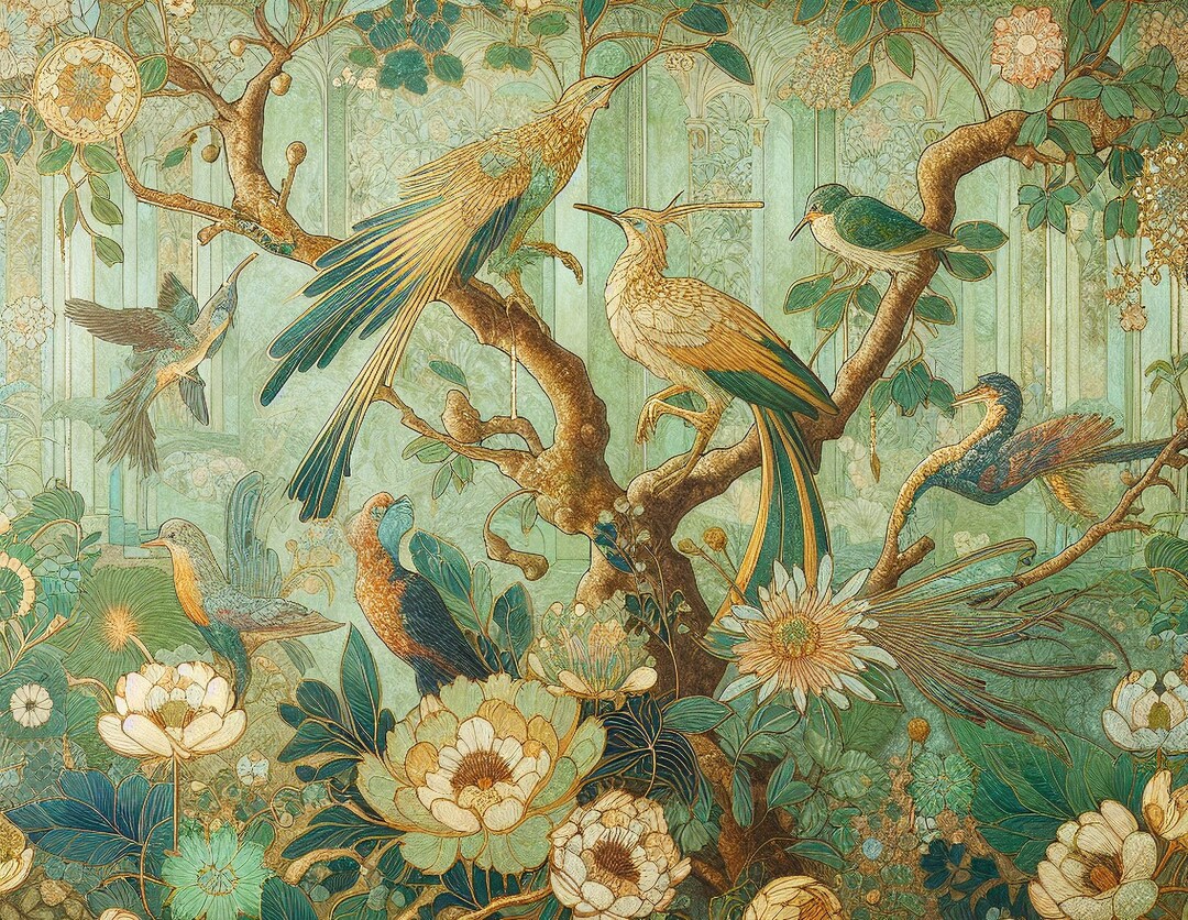 MINT by Michelle Green Tapestry Decoupage Paper - Etsy
