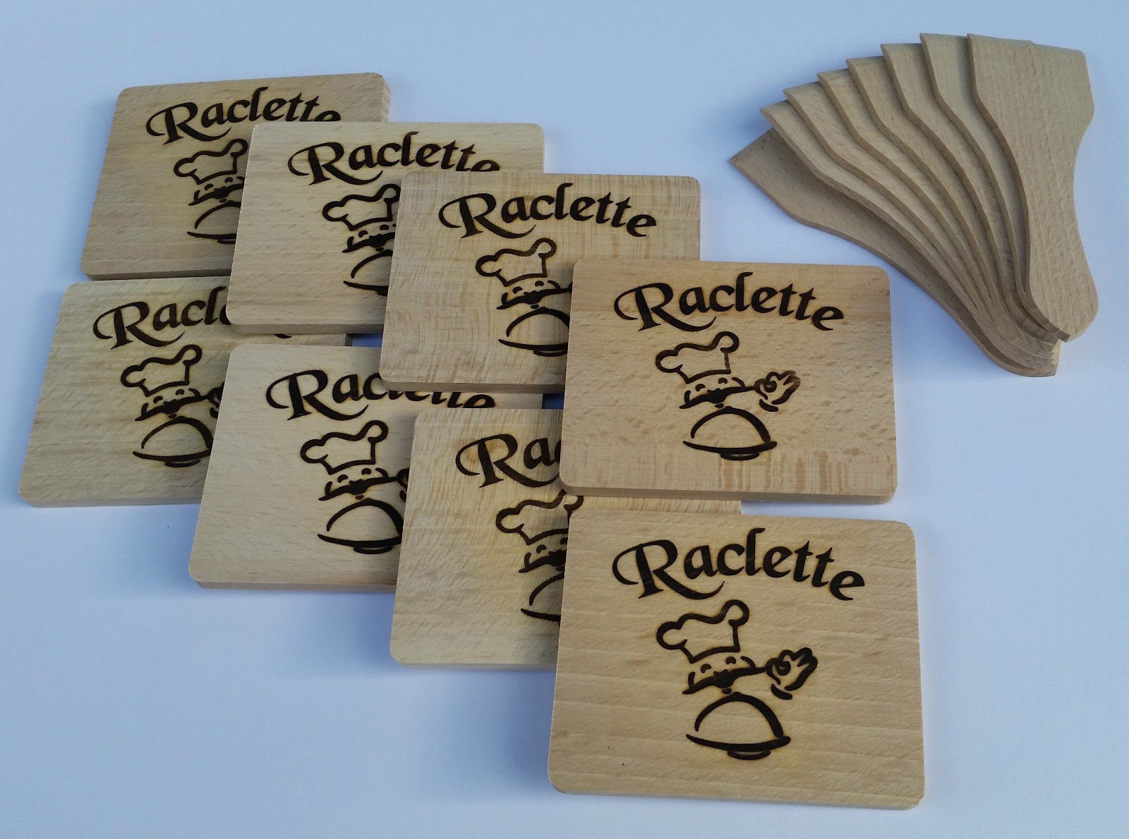 Raclette-Brettchen-Set Baar von kela acheter en ligne