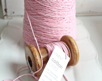 0,10 Euro/m 10m Bäckergarn Baumwolle Bakers Twine Cotton cord Candy rosa baby pink Candy colors