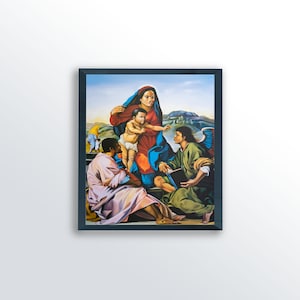 Train Up a Child by Alix Beaujour, Art Poster Print for Wall, Home Decor by US Art Frames