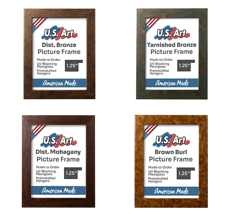 Flat Frame for Puzzles Handmade Picture Frames in 10+ Colors for Wall ...