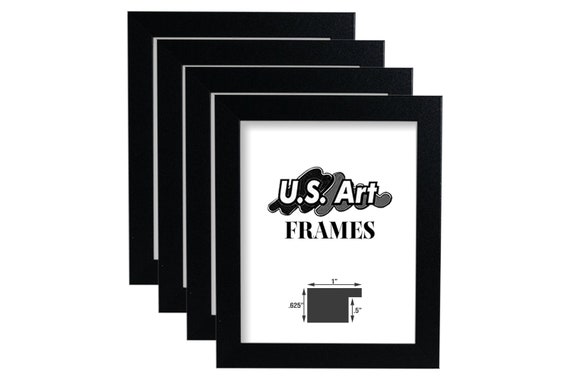 American Flat Black Picture Frame Collage Wall Trim - Gallery Wall