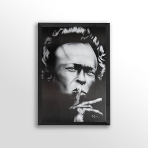 Hush, Art Poster Print for Wall, Home Decor by US Art Frames