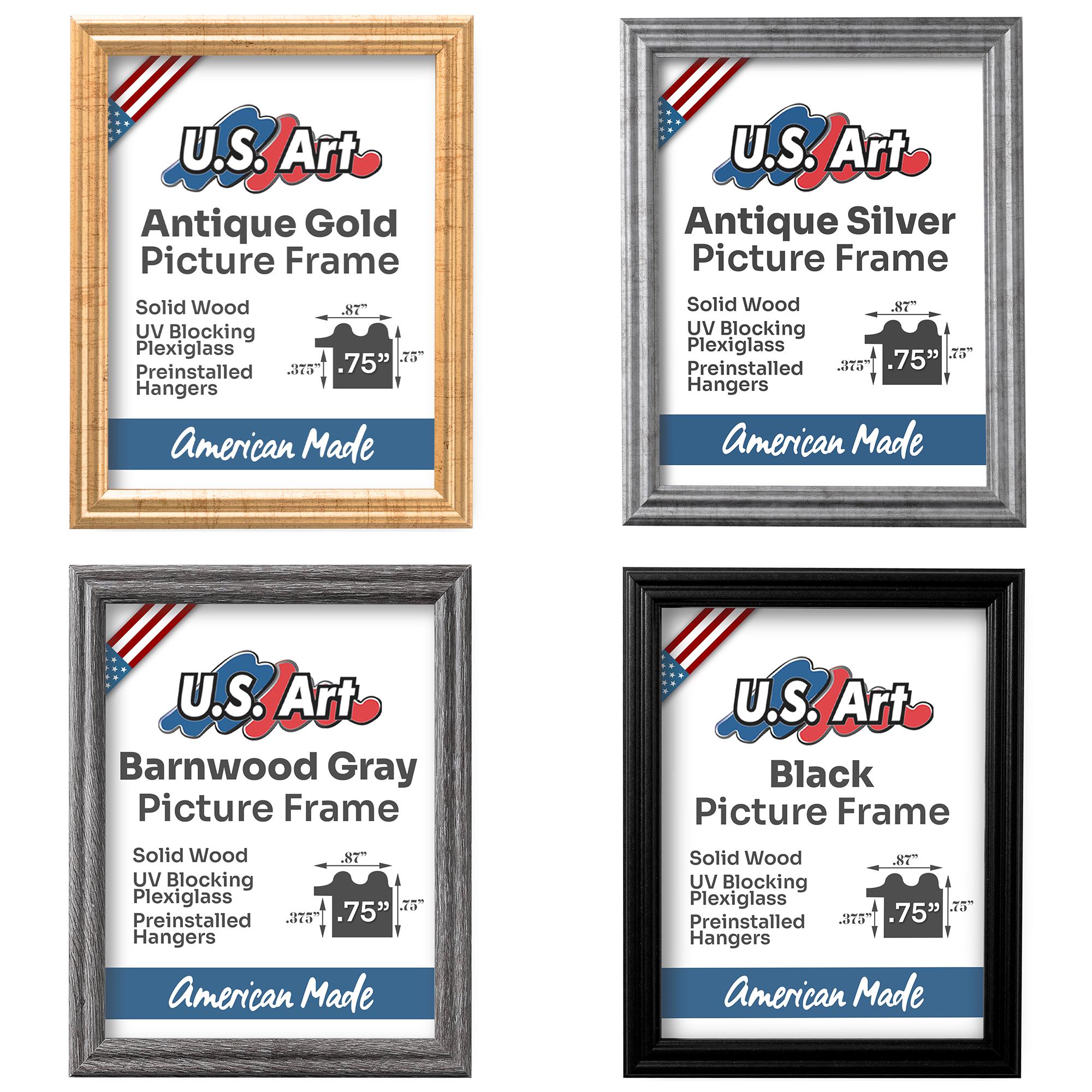 Diamond Art Frames, Solid Wood Custom Picture Frames in 15+ Colors for ...