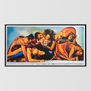 Solid as a Rock by Alix Beaujour, Art Poster Print for Wall, Home Decor by US Art Frames